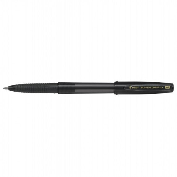 Penna a sfera Supergrip G con cappuccio - punta 1,0mm - nero - Pilot