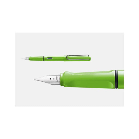 Penna Lamy Safari punta fine inchiostro blu Greenstilo - fusto verde 1230633