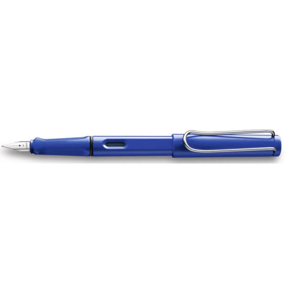 Penna Lamy Safari punta media inchiostro blu Bluestilo - fusto blu 1210491