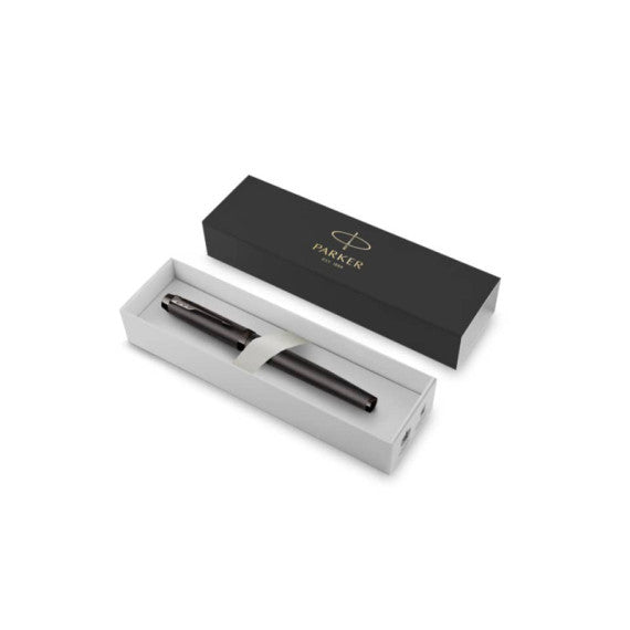 Penna roller Parker IM punta F inchiostro nero Parker 2172960