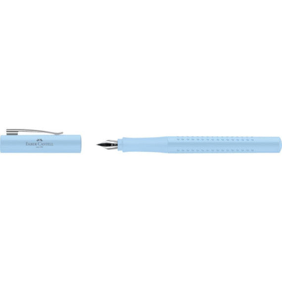Penna stilografica Faber-Castell grip 2010 colore fusto blu cielo 140848
