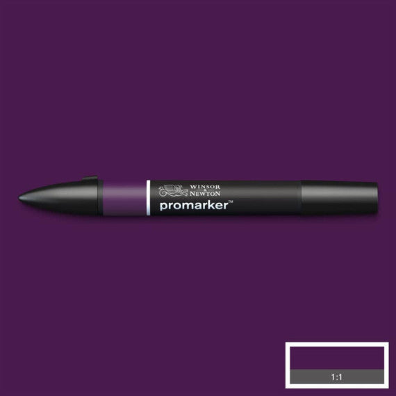 Pennarelli doppia punta Winsor&Newton aubergine - 0203290