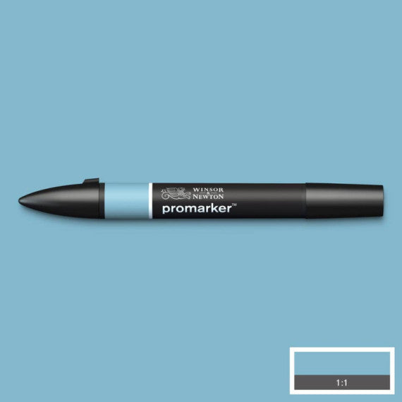 Pennarelli doppia punta Winsor&Newton blu denim - 0203352