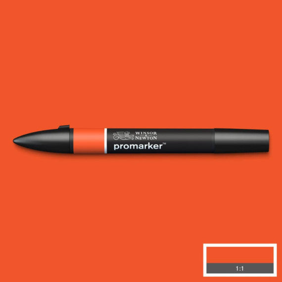 Pennarelli doppia punta Winsor&Newton bright orange - 0203051