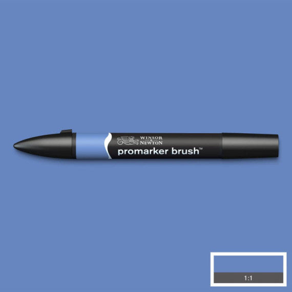 Pennarelli doppia punta Winsor&Newton brush china blue - 0204198