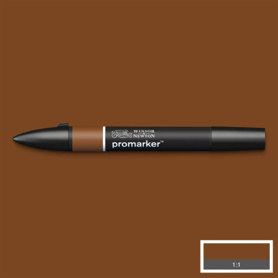 Pennarelli doppia punta Winsor&Newton burnt sienna - 0203074