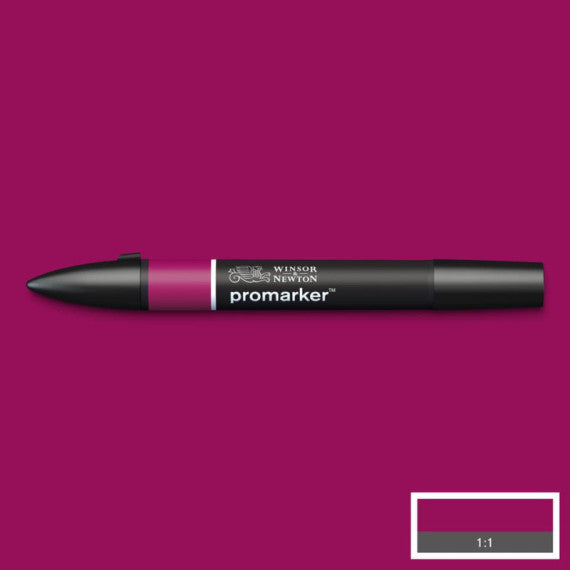 Pennarelli doppia punta Winsor&Newton maroon - 0203175
