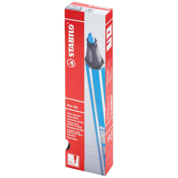 Pennarelli Stabilo Pen 68 tratto 1 mm grigio freddo profondo 68/97