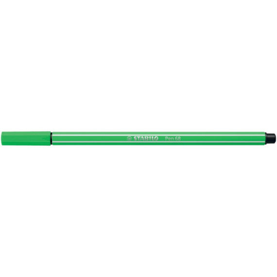 Pennarelli Stabilo Pen 68 tratto 1 mm verde foglia 68/43