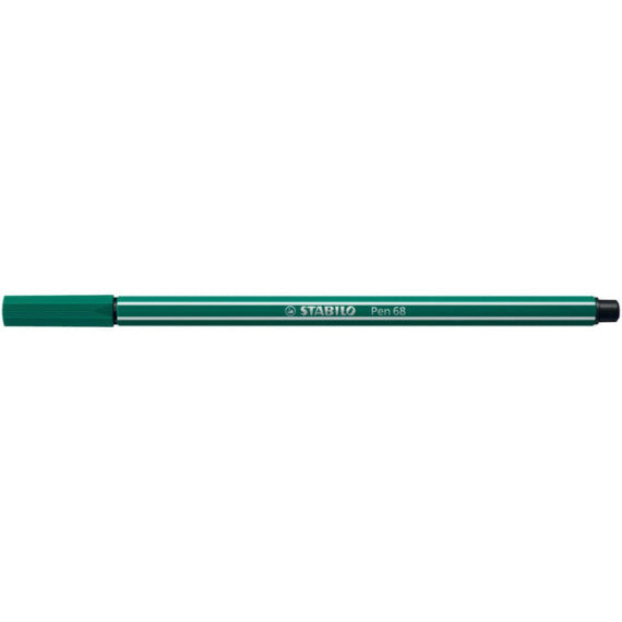 Pennarelli Stabilo Pen 68 tratto 1 mm verde turchese 68/53