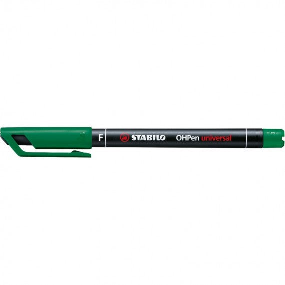 Pennarello OHPen universal permanente 842 - punta fine 0,7 mm - verde - Stabilo