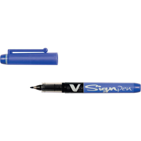 Pennarello Pilot V SIGN PEN 2 mm blu 001501