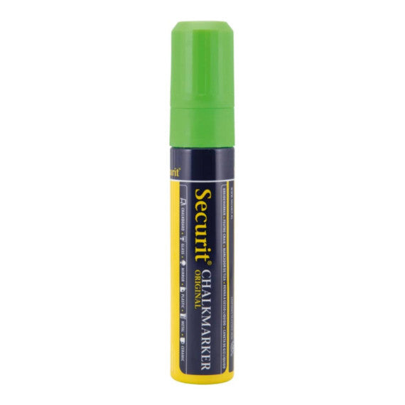 Pennarello singolo a gesso liquido Securit® a punta grande 7-15 mm verde SMA720-GR