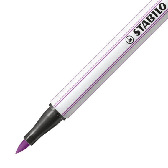 Pennarello Stabilo Arty Line Pen 68 brush punta a pennello in conf. 8 colori assortiti - 568/10-21-20