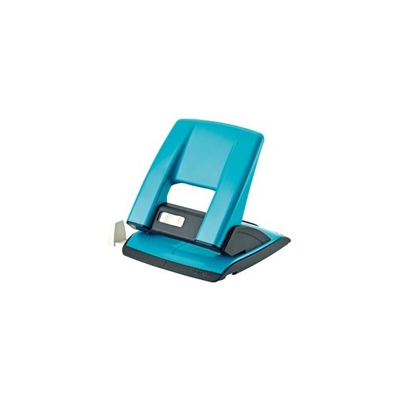 Perforatore - passo 8 cm - max 30 fogli - 2 fori - turchese - Kartia