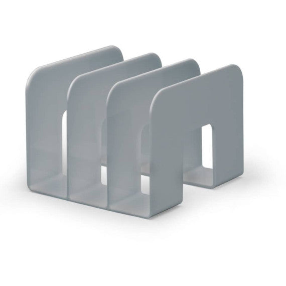Porta cataloghi DURABLE TREND polistirolo grigio 21,5x21x16,5 cm 1701395050