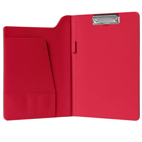 Portablocco Meet - con molla - 31 x 25 x 1,5 cm - rosso - InTempo