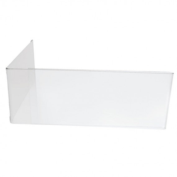 Portadepliant con base a L - 1/3 A4 - 10 x 21 cm - Lebez