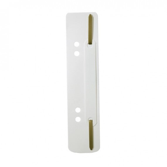 Pressini fermafogli - 38x150 mm - bianco - Durable - conf. 25 pezzi