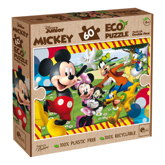 Puzzle maxi eco - Disney Mickey Mouse - 60 pezzi - Lisciani