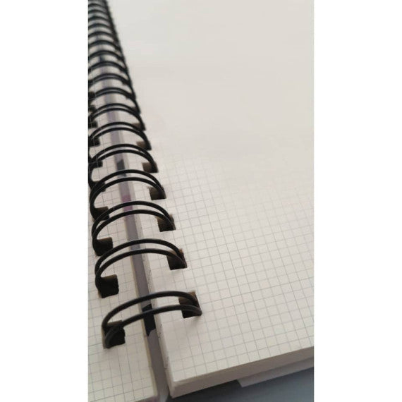 Quaderno a quadretti Pigna Maxi filo singer 5M - 62 ff - cover pp assortiti - 80 gr. A4 - Conf. 5 pezzi 02312185M