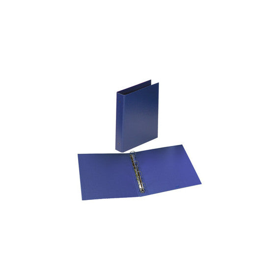 Raccoglitore Europa - 4 anelli tondi 50 mm - dorso 6 cm - 22x30 cm - blu - Favorit