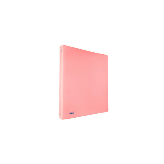Raccoglitore Pastel - 4 anelli tondi 15 mm - 22 x 30 cm - PP - cipria - Favorit
