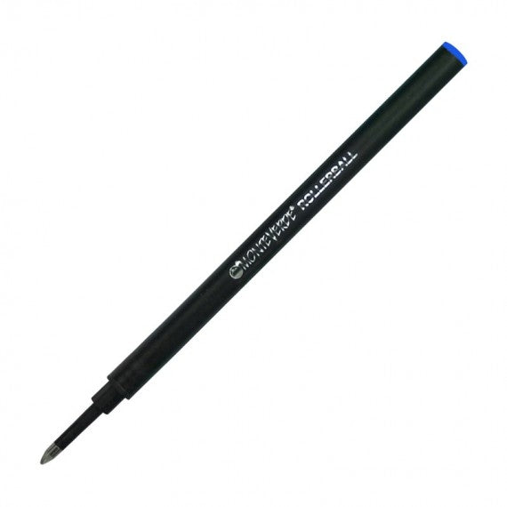 Refill in plastica per roller - punta fine - blu - Monteverde - conf. 2 pezzi