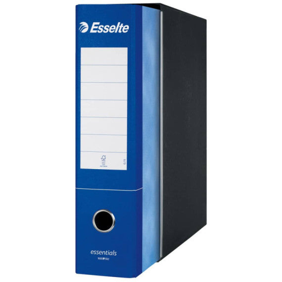 Registratore commerciale Esselte Essentials G73 23x30 cm dorso 8 cm blu - 390773050