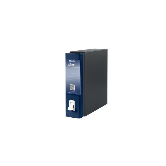 Registratore Dox 1 - dorso 8 cm - commerciale 23x29,7 cm - blu - Esselte