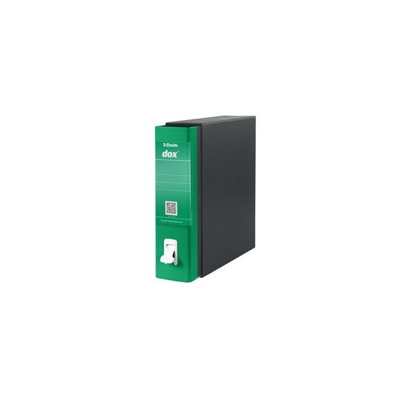 Registratore Dox 1 - dorso 8 cm - commerciale 23x29,7 cm - verde - Esselte