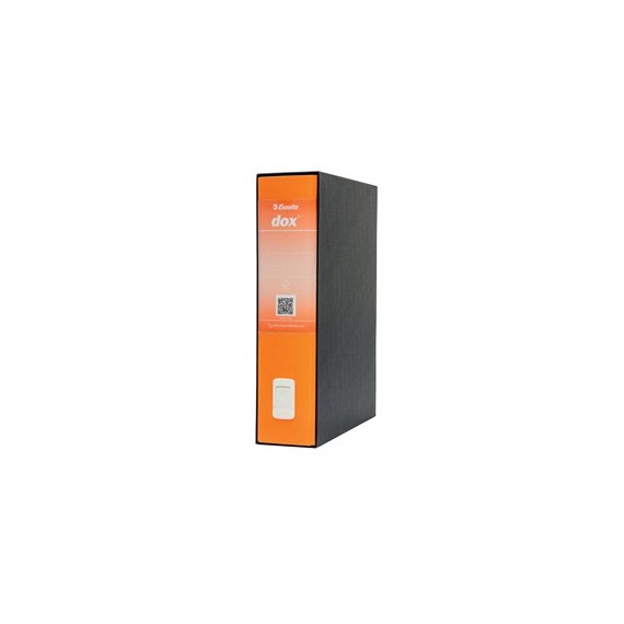 Registratore Dox 2 - dorso 8 cm - protocollo 23x34 cm - arancione - Esselte