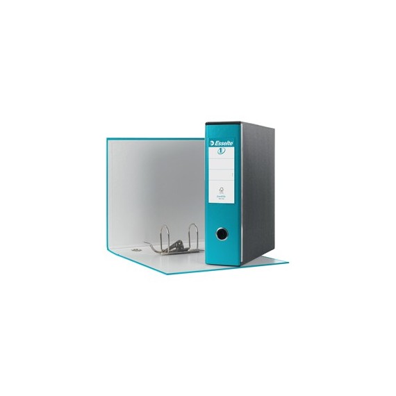 Registratore Eurofile G53 - dorso 8 cm - commerciale 23x30 cm - turchese - Esselte