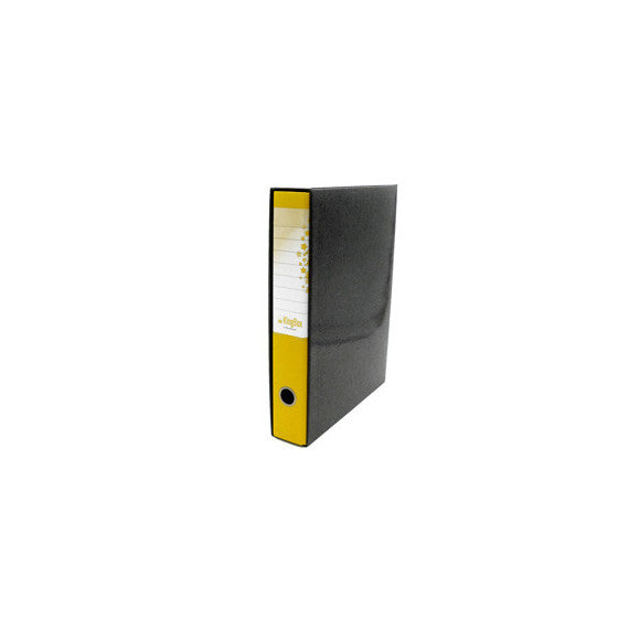 Registratore Kingbox - dorso 5 cm - protocollo 23x33 cm - giallo - Starline