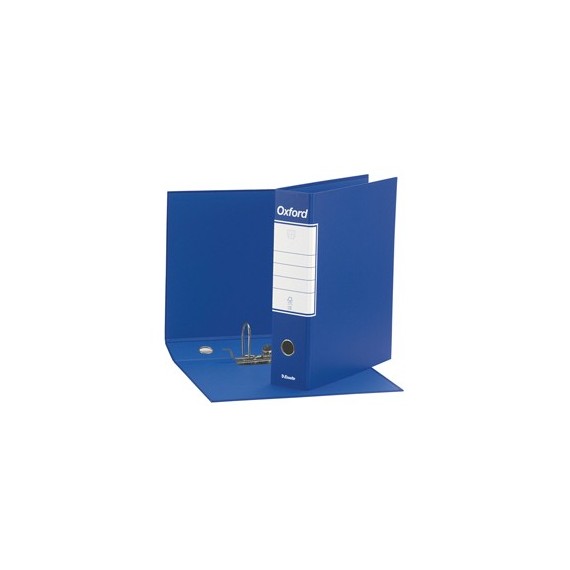 Registratore Oxford G83 - dorso 8 cm - commerciale 23x30 cm - blu - Esselte