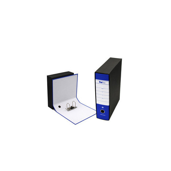 Registratore Starbox - dorso 8 cm - commerciale 23 x 30 cm - blu - Starline