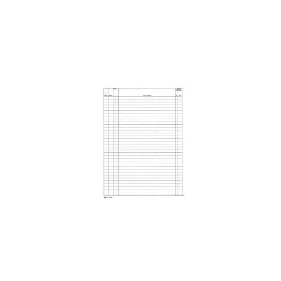 Registro contabilità dei lavori - 31 x 21cm - 47pg - numerate - Edipro