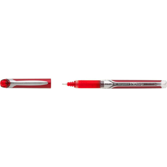 Roller a inchiostro liquido Pilot HI-TECPOINT V10 grip 1 mm rosso 006747