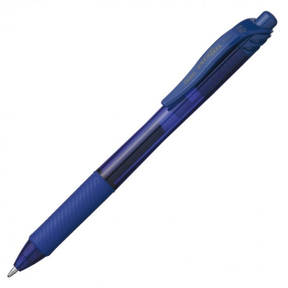 Roller a scatto Energel X Click BL110 - punta 1,0mm - blu - Pentel