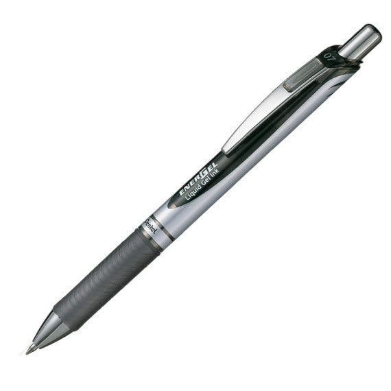 Roller a scatto Energel XM Click - punta 0,7 mm - nero - Pentel