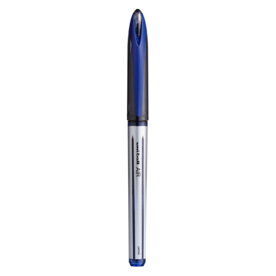 Roller con cappuccio Uni Ball Air - punta 0,7mm - blu - Uni Mitsubishi