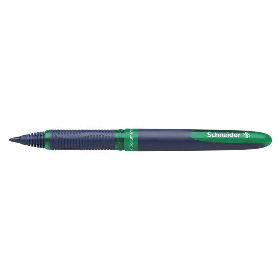 Roller One Business con cappuccio - tratto ultra smooth 0,6mm - verde - Schneider