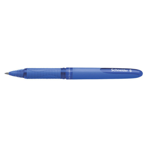 Roller One Hybrid C con cappuccio - tratto 0,3mm - blu - Schneider