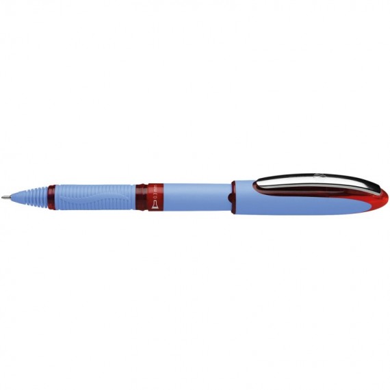 Roller One Hybrid N con cappuccio - tratto 0,3mm - rosso - Schneider