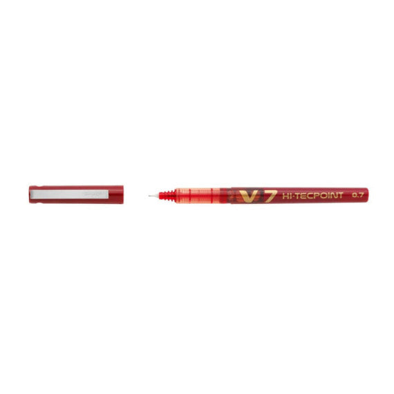 Roller Pilot Hi Tecpoint V7 0,7 mm rosso 011712