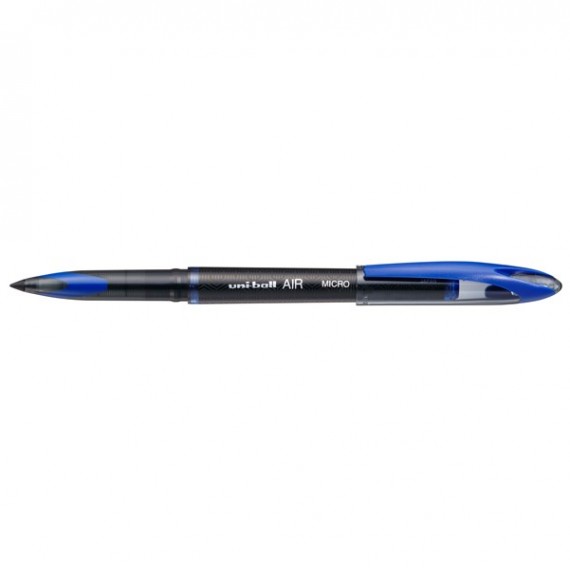 Roller Uni Ball Air con cappuccio - punta 0,5mm - blu - Uni Mitsubishi