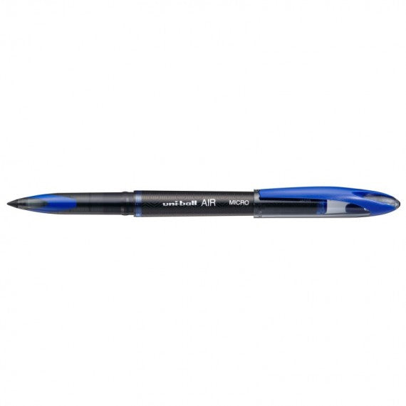 Roller Uni Ball Air con cappuccio - punta 0,5mm - blu - Uni Mitsubishi