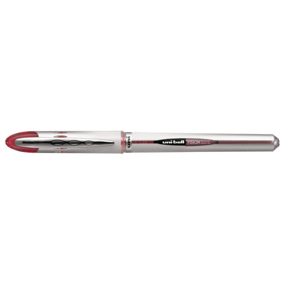 Roller Uni Ball Vision Elite UB200 - punta 0,8mm - rosso - Uni Mitsubishi i