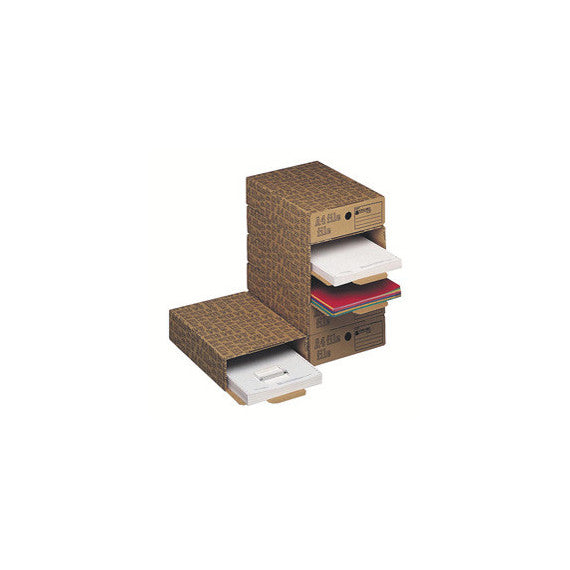 Scatola archivio A4 File - 26x8x35 cm - avana - Esselte Dox