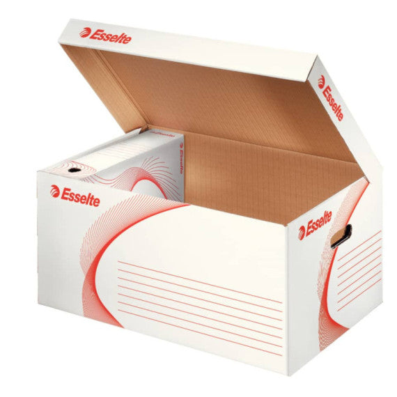 Scatola archivio Esselte Boxy Container con coperchio per Boxy 80 o 100 chiusura ad incastro - 128900